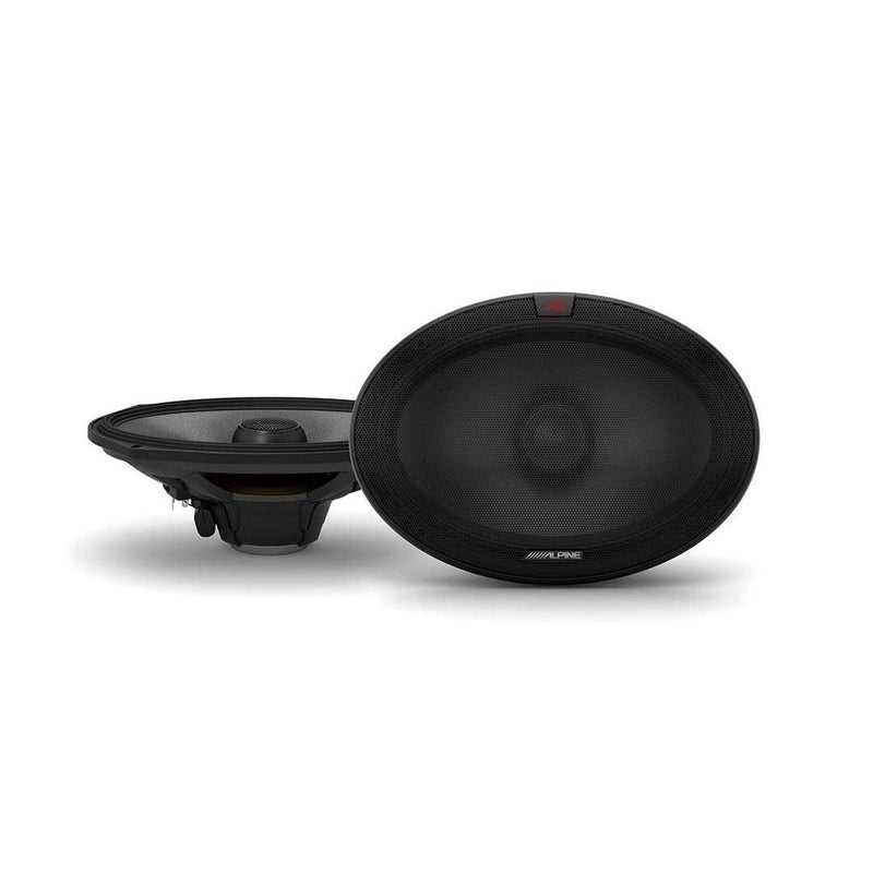 Alpine R-S69.2, R Series 6x9 2 Way Coaxial Car Speakers - 300 Watts Peak - Image 1